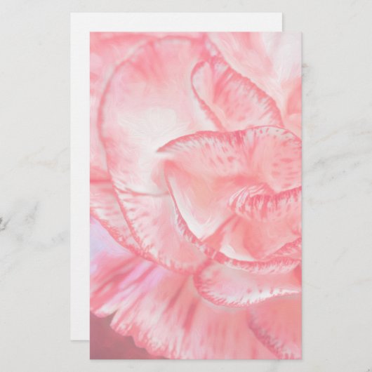 Papeterie Carnation fixe (Devant / Derrière)