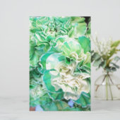 Papeterie Carnation verte (Debout devant)