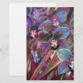 Papeterie Carnaval des orchidées de Cymbidium (Devant / Derrière)