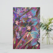 Papeterie Carnaval des orchidées de Cymbidium (Debout devant)