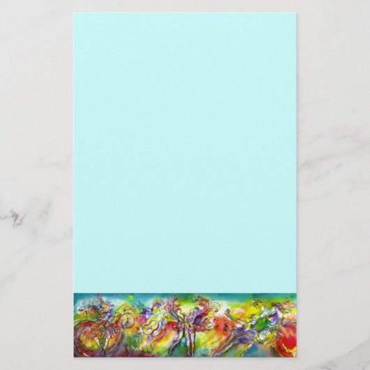 Papeterie CARNAVAL ITALIEN / Danse, Musique, Théâtre (Devant)