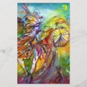 Papeterie CARNAVAL ITALIEN / Danse, Musique, Théâtre (Dos)