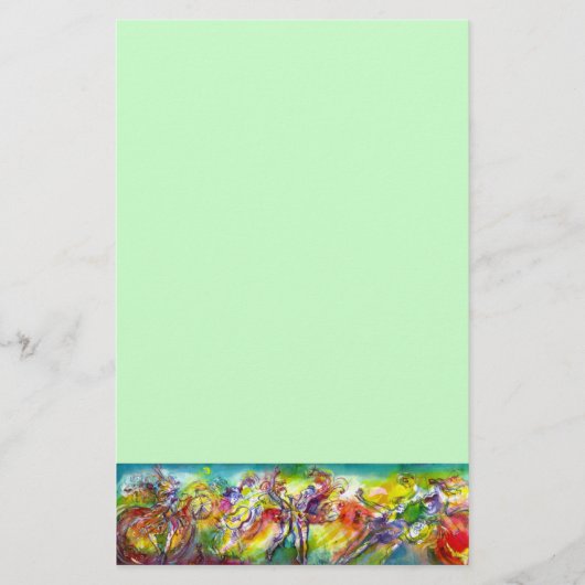 Papeterie CARNAVAL ITALIEN / Danse, Musique, Théâtre (Devant)