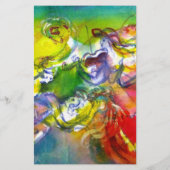 Papeterie CARNAVAL ITALIEN / Danse, Musique, Théâtre (Dos)