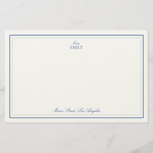 Papeterie Carnet d'amour, Emily (Devant)