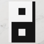 Papeterie Carré Yin Yang (Devant)