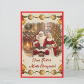 Papeterie Cartão de Natal (Debout devant)