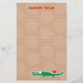 Papeterie Cartographie Green Gator Enfants Points Merci (Devant)