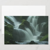 Papeterie Cascade calmante (Devant / Derrière)