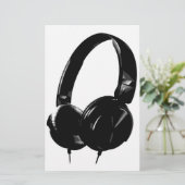 Papeterie Casque audio Pop Art (Debout devant)