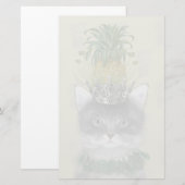 Papeterie Cat d'ananas (Devant / Derrière)