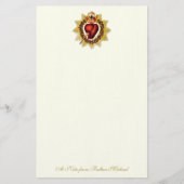 Papeterie Catholique Sacré Coeur Jésus Religieux (Devant)