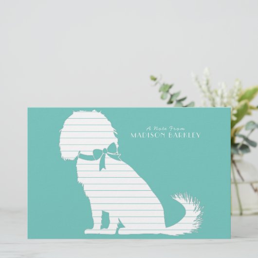 Papeterie Cavalier King Charles Spaniel Chien Chien Chien Ch (Debout devant)