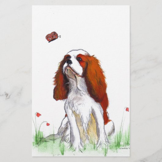 Papeterie Cavalier King Charles Spaniel CKC (Devant)
