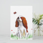 Papeterie Cavalier King Charles Spaniel CKC (Debout devant)