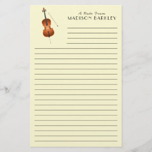 Papeterie Cello Musicien Musique Enseignant Chaîne Orchestre