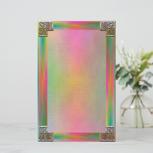 Papeterie "Celtic Corners Four" (Debout devant)