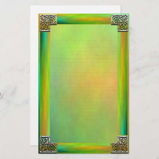 Papeterie "Celtic Corners Two" (Devant / Derrière)