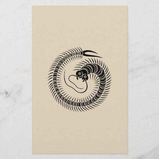 Papeterie Cercle centipède (Devant)