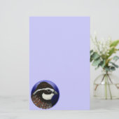 Papeterie Cercle de tête de caille Bobwhite (Debout devant)