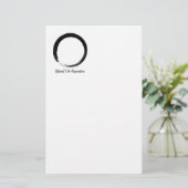 Papeterie Cercle de zen avec le logo v3 (Debout devant)