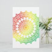 Papeterie Cercles arc-en-ciel (Debout devant)
