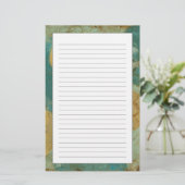 Papeterie Cercles bleus et jaunes (Debout devant)