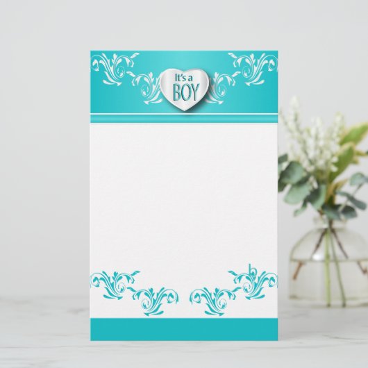 Papeterie C'est un scrapbooking de garçon (Debout devant)