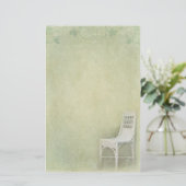 Papeterie Chaise en osier (Debout devant)