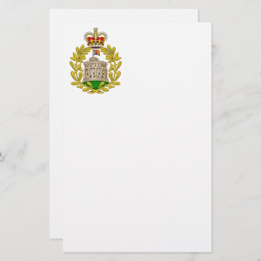 Papeterie Chambre du manteau de Windsor des bras royal (Devant / Derrière)