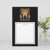 Papeterie Champagne et feux d'artifice Nouvel An Réveillon 2 (Debout devant)