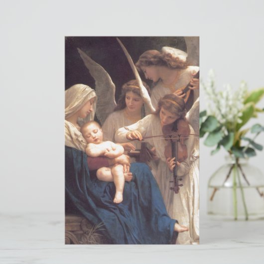 Papeterie Chanson des anges - William-Adolphe Bouguereau (Debout devant)