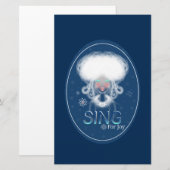 Papeterie Chanter Pour La Joie (Devant / Derrière)