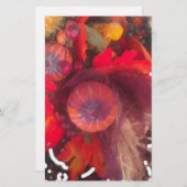 Papeterie Charme d'automne confortable - Décor et cadeaux d' (Devant / Derrière)