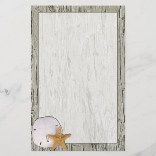 Papeterie Châssis en bois franc avec Dollar de sable et Star