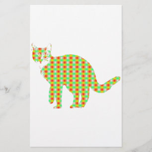 Papeterie Chat à motifs