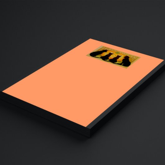 Papeterie Chats noirs d'Halloween stationnaires