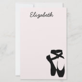 Papeterie Chaussure à pointe de ballon noir (Devant)