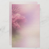 Papeterie Cherry Blossom Écriture papier scrapbook Ephemera (Devant / Derrière)