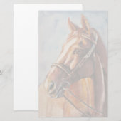 Papeterie Cheval 2 (Devant / Derrière)