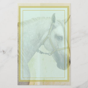Papeterie Cheval andalou grise