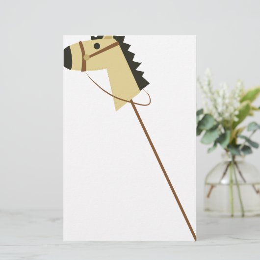 Papeterie Cheval de bâton (Debout devant)