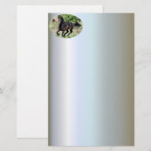 Papeterie Cheval de châtaignier à galop (Devant / Derrière)