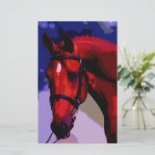 Papeterie Cheval Head (Debout devant)