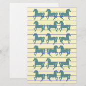 Papeterie Chevaux (Devant / Derrière)