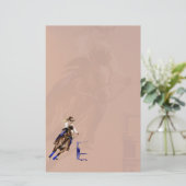 Papeterie Chevaux Rock2 stationery_vertical.v2. de baril (Debout devant)