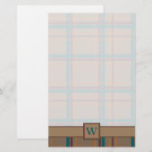 Papeterie Chic Automne (Devant / Derrière)