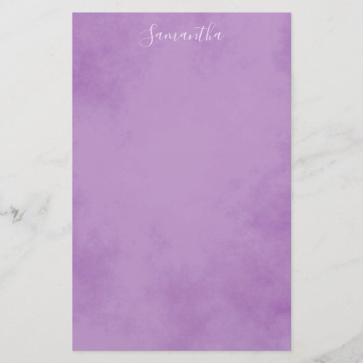 Papeterie chic violet (Devant)