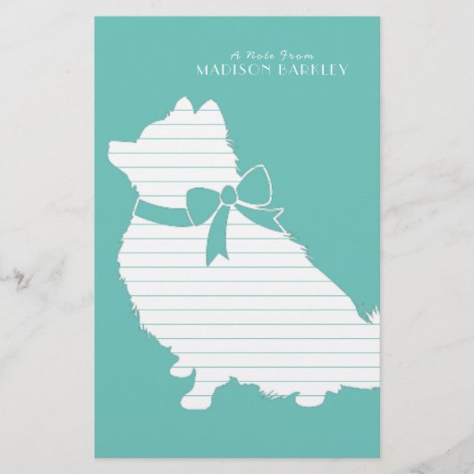 Papeterie Chien Chien Chien Poméranie (Devant)