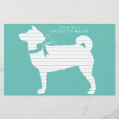 Papeterie Chien chiot Shiba Inu (Devant)